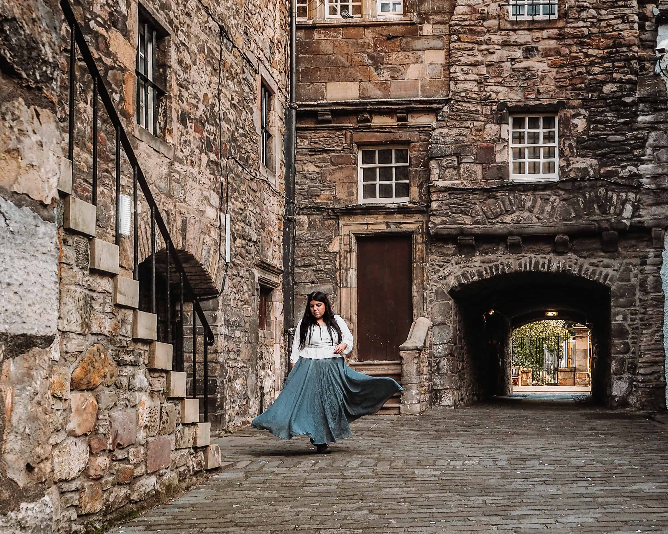 bakehouse close edinburgh outlander print shop a malcolm | Outlander locations in Edinburgh