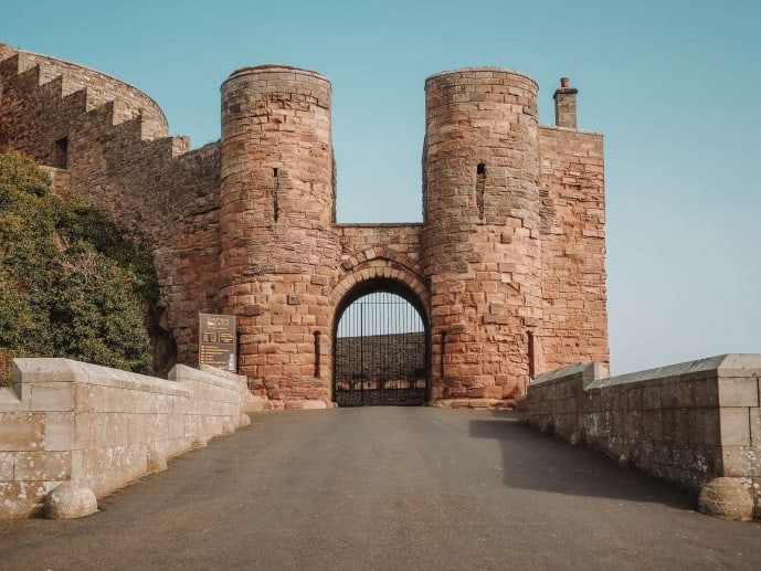班堡城堡的大门